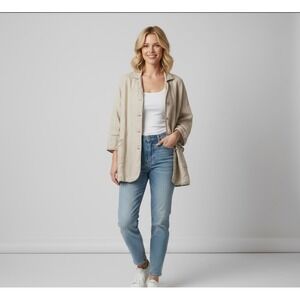 Shamask New York 100% Linen - Button-up Shirt - Women's - Size: 2